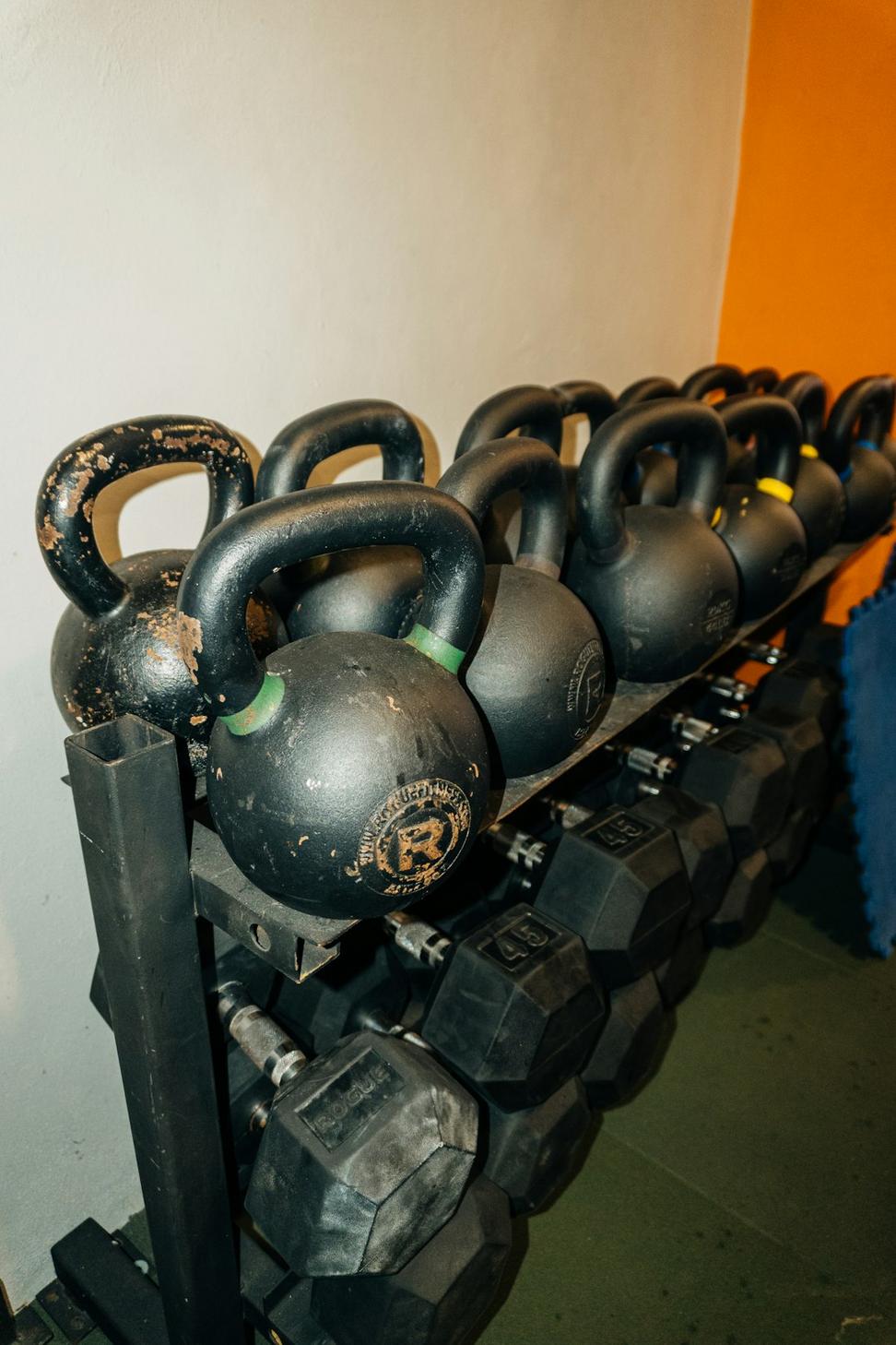 Strength training area